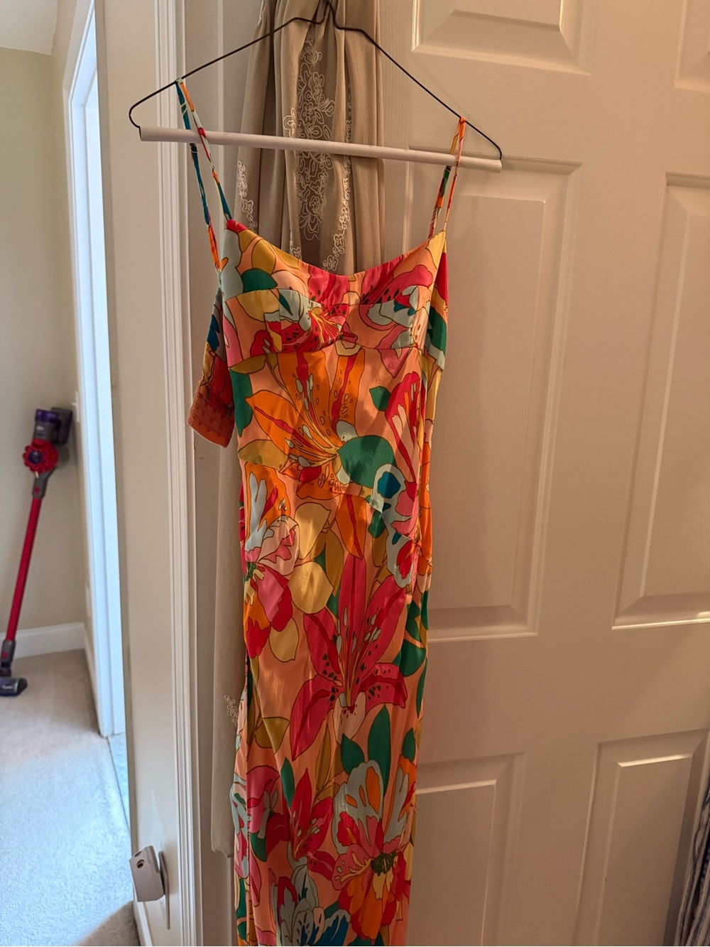 Floral maxi dress